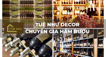 Phong cách thiết kế hầm rượu kết hợp ánh sáng vàng – nghệ thuật của sự sang trọng và ấm cúng